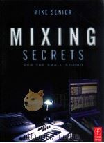 mixing secrets for the small studio PDF电子版封面