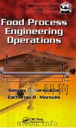 food process engineering operations PDF电子版封面