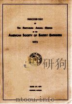 Proceedings of the forty - first annual meeting of the american society of bakery engineers 1973 1973 PDF电子版封面