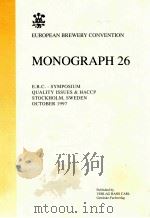European brewery convention : monograph 26（1997 PDF版）