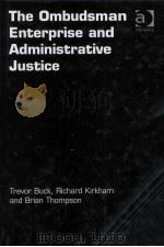 the ombudsman enterprise and administrative justice PDF电子版封面
