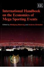 international handbook on the economics of mega sporting events PDF电子版封面