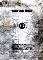 MONTE CAROL METHOD 1951 PDF电子版封面