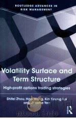 volatility surface and term structurehigh-profit options trading strategies PDF电子版封面