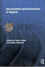 environment and economics in nigeria PDF电子版封面
