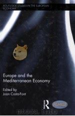 europe and the mediterranean economy PDF电子版封面