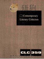 contemporary literary criticism volume 359 PDF电子版封面