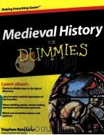 medieval history for dummies PDF电子版封面