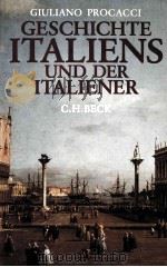 GESCHICHTE ITALINES UND DER ITALINER   1983  PDF电子版封面  3406093485   