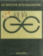 LA GRANDE ENCYCLOPEDIE 2   1971  PDF电子版封面  2030009024   