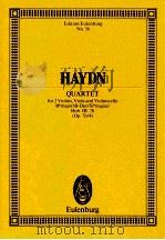 Quartet for 2 Violins Viola and Violoncello Bb major/B-Dur/Sib majeur No.56（ PDF版）