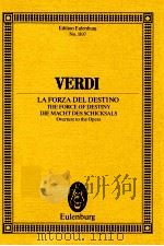 La Forza Del Destino The Force of Destiny Die Macht Des Schicksals（ PDF版）