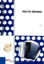 Rags fur Akkordeon 8 Rags PDF电子版封面 Jean Dessart