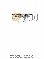 Felix Mendelssohn-Bartholdy Song Without Words OPUS 38 NO.6   1989  PDF电子版封面     