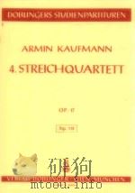 4.Streichquartett op.17 Stp.112   1967  PDF电子版封面     