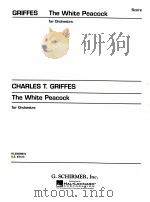 The white peacock for Orchestra 1945 PDF电子版封面