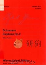 Schumann Papillons Op.2 Müller Puchelt 1973 PDF电子版封面 Schumann