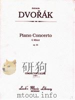 Piano Concerto G Minor op.33     PDF电子版封面    Anton Dvorák 