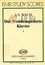 Bach Das Wohltemperierte Klavier Ⅰ BWV 846-869 1977 PDF电子版封面 Bach