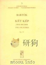 Ket Kep(Viragzas-A falu tanca) Op.10（1912 PDF版）