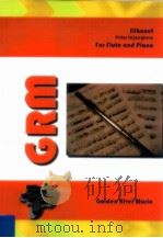 Silhouet for flute and piano（1999 PDF版）