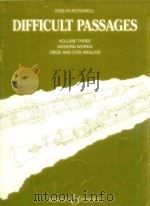 990 difficult passages from the symphonic repertoire for oboe and cor anglais volume 3（1953 PDF版）