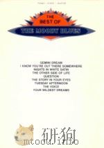 The best of the moody blues（1981 PDF版）