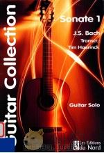 Sonate 1 Guitar Solo PDF电子版封面 Bach Johann Sebastian