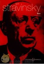 igor stavinsky mass vocal score 1948 PDF电子版封面