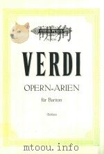 AUSGEWAHLTE OPERN-ARIEN FUR BARITON nr.4249 PDF电子版封面 0014021924 G.Verdi