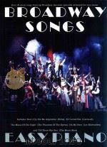 Broadway songs Easy Piano 1969 PDF电子版封面 0711987036