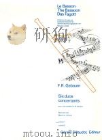 six duosconcertants le basson the bassoon das fagott cahier（1978 PDF版）