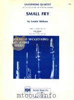 small fry for saxophone quartet 1984 PDF电子版封面