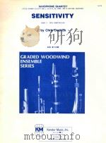 sensitivity for saxophone quartet PDF电子版封面 Chris Dedrick