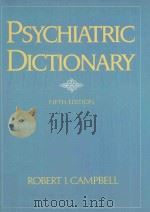 psychiatric dictionary fifth edition P693 PDF电子版封面