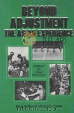 BEYOND ADJUSTMENT:THE ASIAN EXPERIENCE 1988 PDF电子版封面 PAUL STREETEN