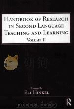 handbook of research in second language teaching and learning volume 2 PDF电子版封面