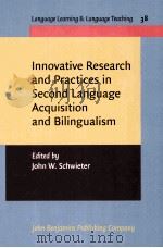 innovative research and practices in second language acquisition and bilingualism PDF电子版封面
