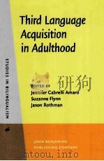 third language acquisition in adulthood PDF电子版封面