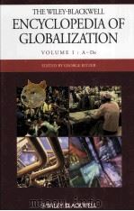 the wiley-blackwell encyclopedia of globalization volume 1 a-de PDF电子版封面