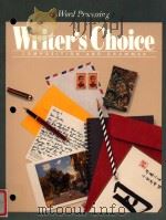 WRITER‘S CHOICE COMPOSITION AND GRAMMAR 1993 PDF电子版封面 0026357038