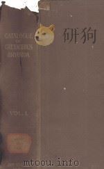 catalogue of the fossil bryozoa in the department of geology British museum THE CRETACEOUS BRYOZOA V（1899 PDF版）