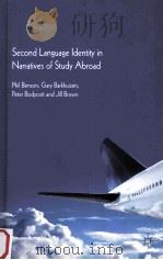 second language identity in narratives of study abroad PDF电子版封面