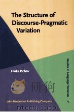 the structure of discourse-pragmatic variation PDF电子版封面
