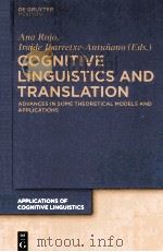 cognitive linguistics and translationadvances in some theoretical models and applications PDF电子版封面