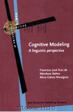 cognitive modelinga linguistic perspective PDF电子版封面