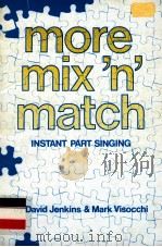MORE MIX 'N' MATCH INSTANT PART SINGING 1987 PDF电子版封面