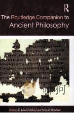 the routledge companion to ancient philosophy PDF电子版封面
