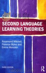 second language learning theories third edition PDF电子版封面