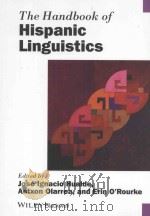 the handbook of hispanic linguistics PDF电子版封面